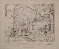 Otto Wagner - Kreuzgang am Dome in Zürich - 1829 -...
