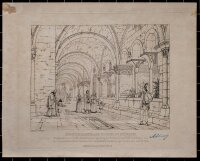 Otto Wagner - Kreuzgang am Dome in Zürich - 1829 -...