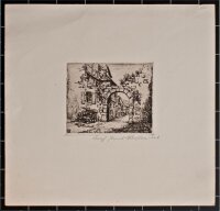 Bernhard Paul Scheffler - Frankfurt am Main - o.J. - Radierung