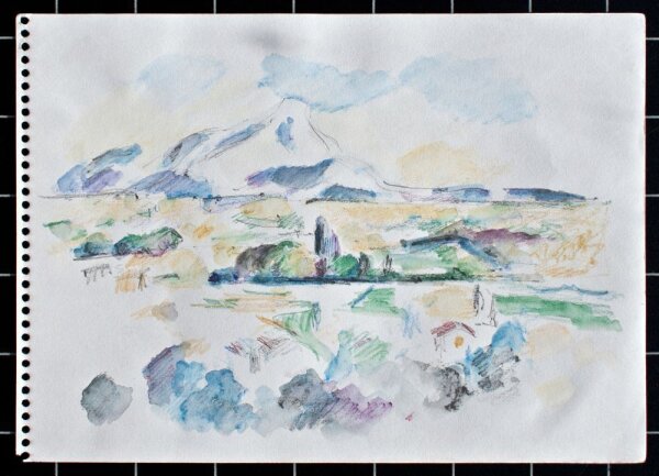 Sonja Wüsten - Sommerlandschaft - o.J. - Mischtechnik