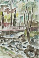 Sonja Wüsten - Harzburg - 2009 - Aquarell