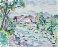 Sonja Wüsten - Garmisch - 2005 - Temperamalerei