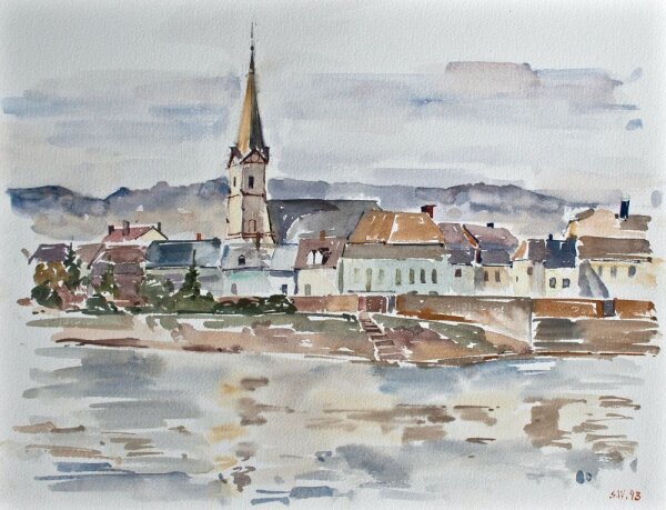 Sonja Wüsten - Bei Aachen - 1993 - Aquarell