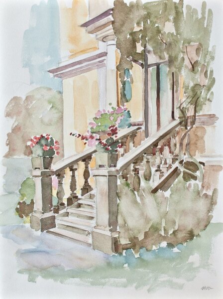 Sonja Wüsten - Bernried - 1990 - Aquarell