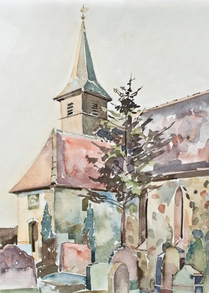 Sonja Wüsten - Blankenfelde - 1990 - Aquarell