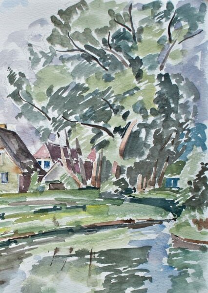 Sonja Wüsten - Bremen - 1995 - Aquarell