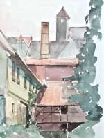 Sonja Wüsten - Quedlinburg - o.J. - Aquarell