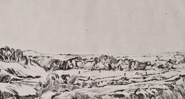 Dagmar Glaser-Lauermann - Rügen - 1976 - Kupferstich