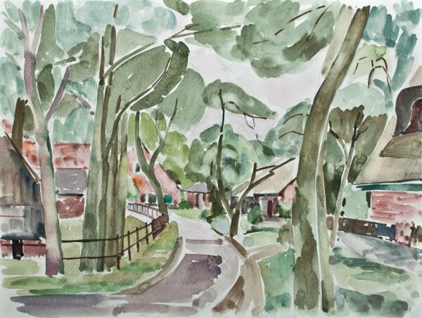 Sonja Wüsten - Bremen - 1991 - Aquarell