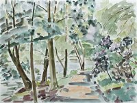 Sonja Wüsten - Bremen Wall - 1994 - Aquarell