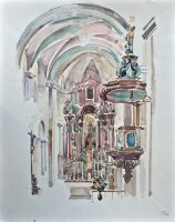 Sonja Wüsten - ohne Titel - 1990 - Aquarell