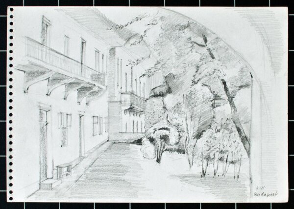 Sonja Wüsten - Budapest - o.J. - Bleistift