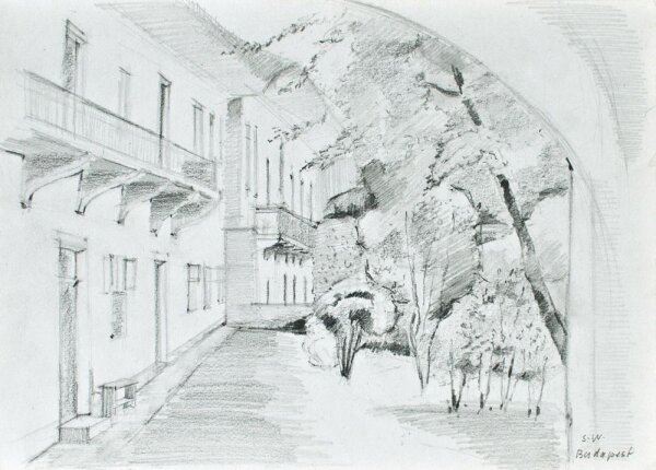 Sonja Wüsten - Budapest - o.J. - Bleistift