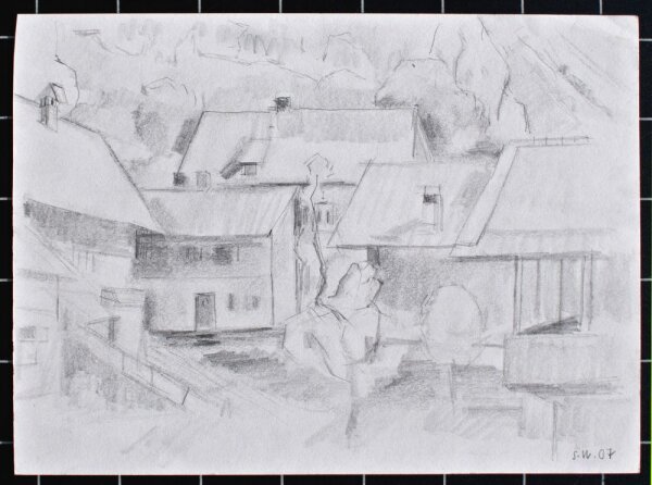 Sonja Wüsten - Kochel - 2007 - Bleistiftzeichnung