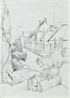 Sonja Wüsten - Eger - o.J. - Bleistiftzeichnung