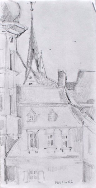 Sonja Wüsten - Eichstädt - um 2000 - Bleistiftzeichnung