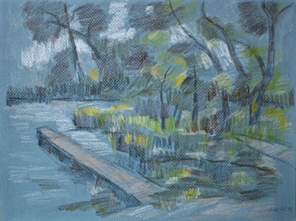 Sonja Wüsten - ohne Titel - 2013 - Pastell