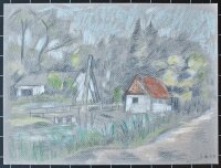 Sonja Wüsten - Bansin, Kanal - 2013 - Pastell