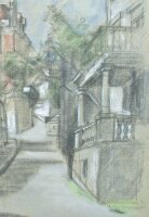 Sonja Wüsten - Gasse - o.J. - Pastell