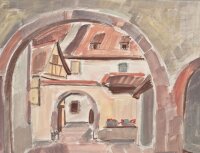 Sonja Wüsten - Elsass - o.J. - Aquarell