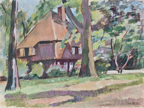 Sonja Wüsten - Garten Maria Heimsuchung, Pankow - 2006 - Temperamalerei