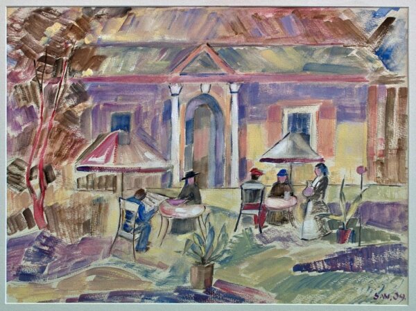 Sonja Wüsten - Kurpark - 2009 - Temperamalerei