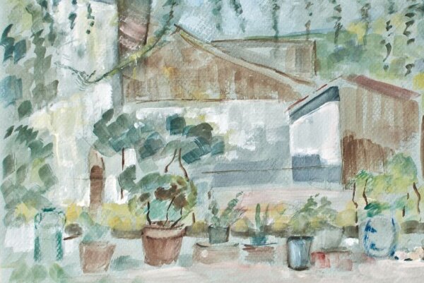 Sonja Wüsten - Garten - 2010 - Mischtechnik