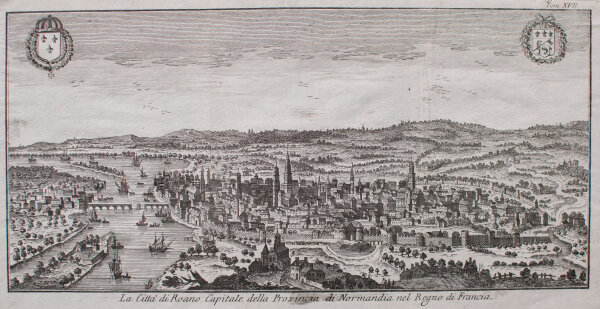 unbekannt - Roano (Saint-Lô), Frankreich - o.J. - Kupferstich