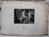 J. C. Thevenin - Susanna im  Bade - 19.Jh. - Kupferstich