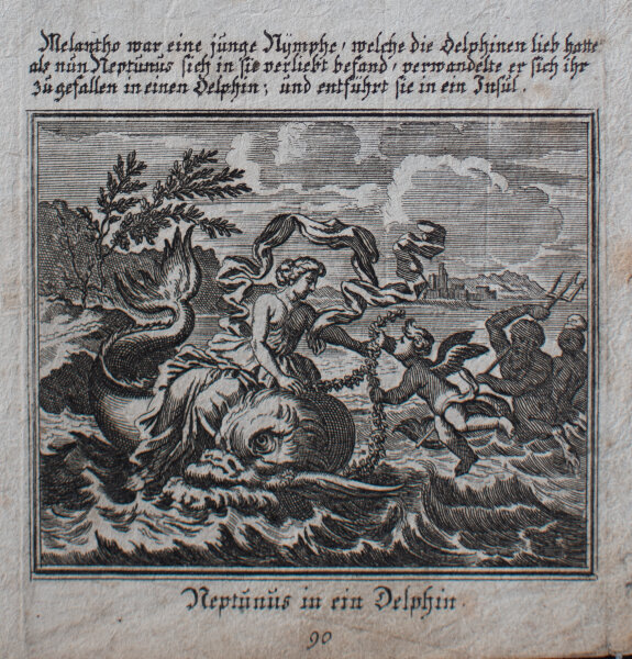 François Chauveau - Szenen aus Ovids Metamorphosen - o.J. - Kupferstich