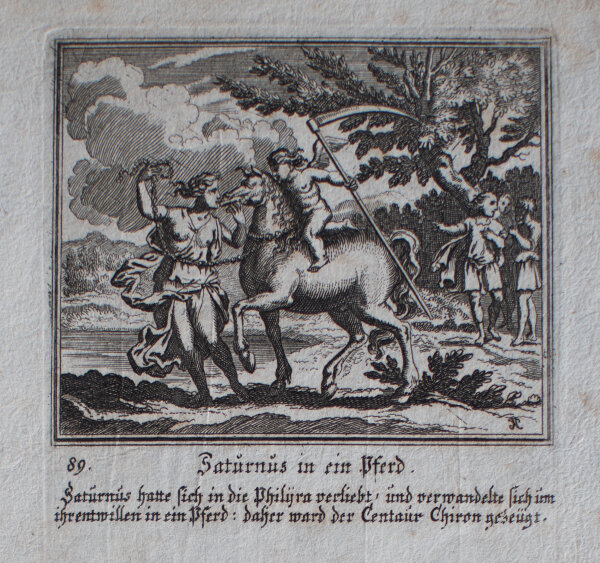 François Chauveau - Szenen aus Ovids Metamorphosen - o.J. - Kupferstich