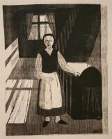 Hertha Peschke-Scholz - Frauenporträt - o.J. -...