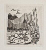 André Gastmans - Ex Libris Marein Bock - o.J. -...