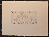 Jiri Jaska - Ex Libris Marein Bock - 1945 - Radierung