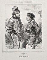 Paul Gavarni - Masques et Visages - o.J. - Lithografie