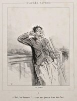 Paul Gavarni - Daprès Nature - o.J. - Lithografie