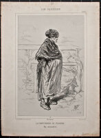 Paul Gavarni - La Marchande de Poisson - o.J. - Lithografie