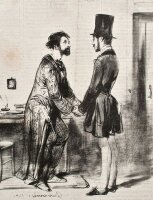 Paul Gavarni - Clichy - o.J. - Lithografie