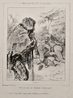 Paul Gavarni - Masques et Visages - o.J. - Lithografie