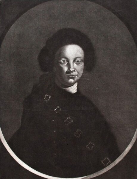 Johann Jacon Haid - Knabenporträt - o.J. - Mezzotinto