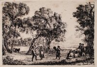 unbekannt - Pastorale szene - o.J. - Heliogravüre