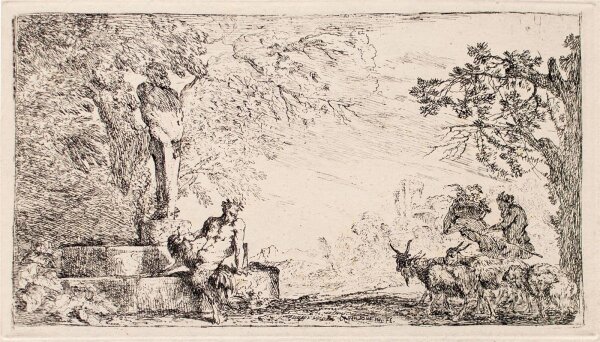 Giovanni Benedetto Castiglione - Satyr - o.J. -