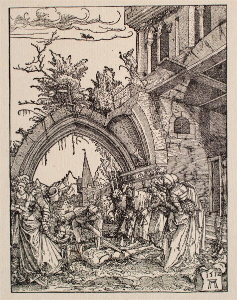 Albrecht Dürer - Enthauptung Johannes der Täufer - o.J. - Heliogravüre