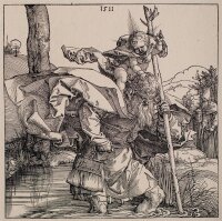 Albrecht Dürer - Heiliger Christopherus - o.J. - Heliogravüre