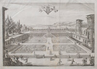 Matthäus Merian der Ältere - Der Fürstliche Lustgarten zu Nancy - o.J. - Kupferstich