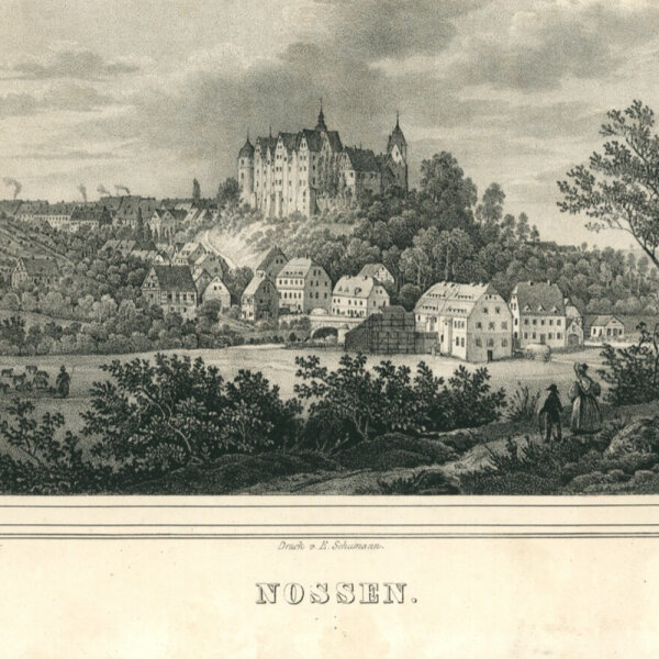 Carl Wilhelm Arldt - Nossen - o.J, Lithografie