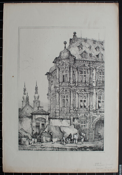 Samuel Prout - Chateau de Martinsbourg, Mayence - o.J. - Lithografie