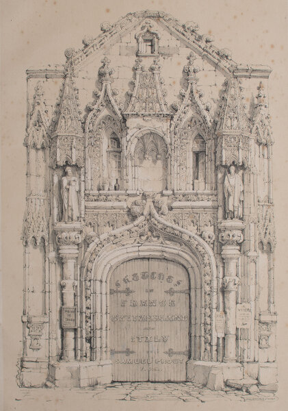 Samuel Prout - Sketches in France, Switzerland and Italy - o.J: - Lithografie