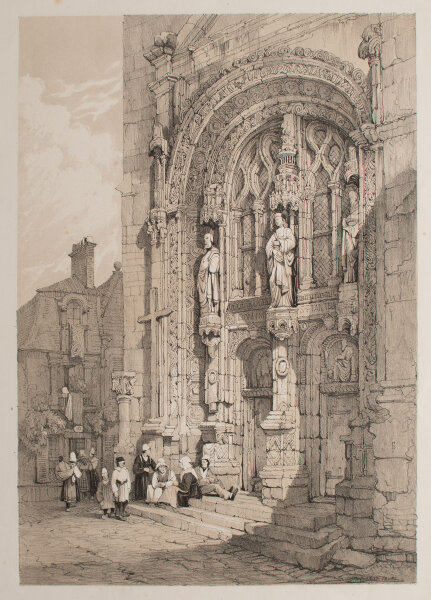 Samuel Prout - Saint-Symphorien, Tours - o.J. - Lithografie