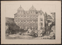 Samuel Prout - Part of the Castle at Heidelberg - o.J. - Lithografie